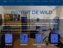 Tablet Screenshot of de-wild.ch
