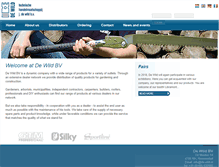Tablet Screenshot of de-wild.com